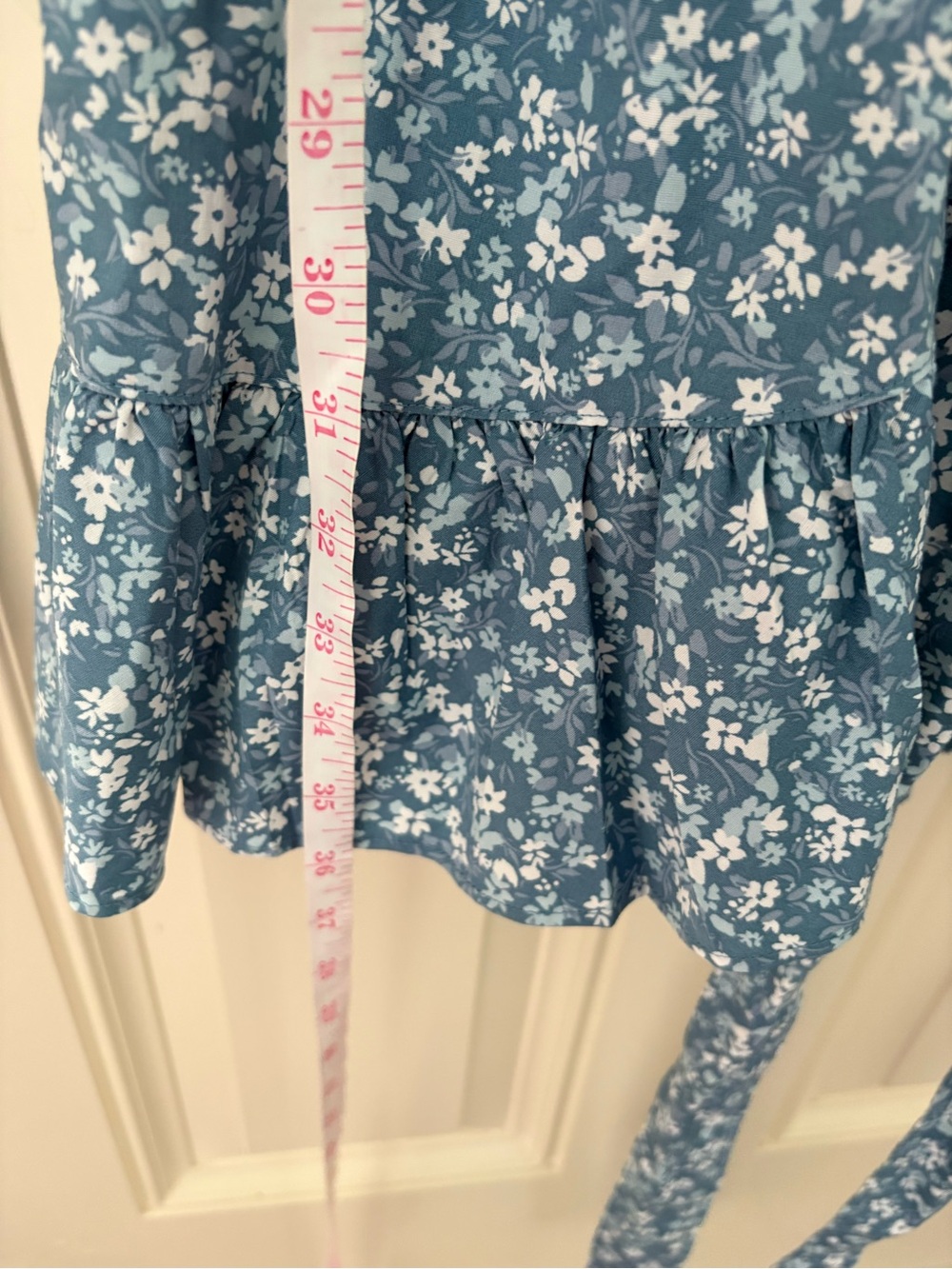 Draper James Reba Wrap Dress Size 10 - Picture 5 of 6